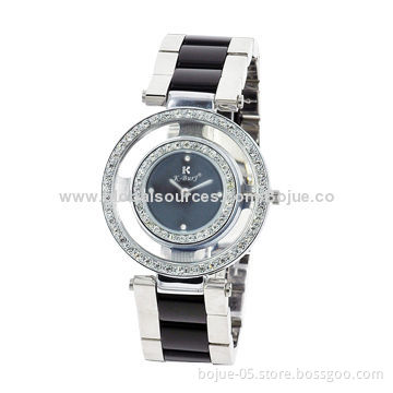 New Luxury Sport Stainless Steel Date Quartz Analog Black Dial Men's Wristwatch